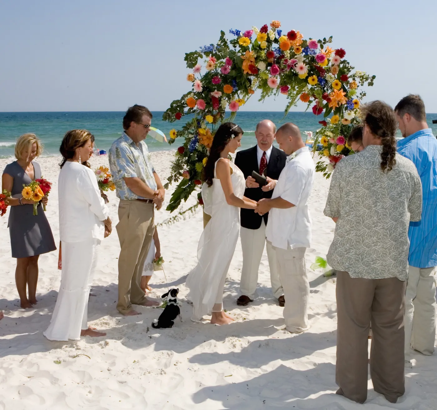 Lovely beach wedding