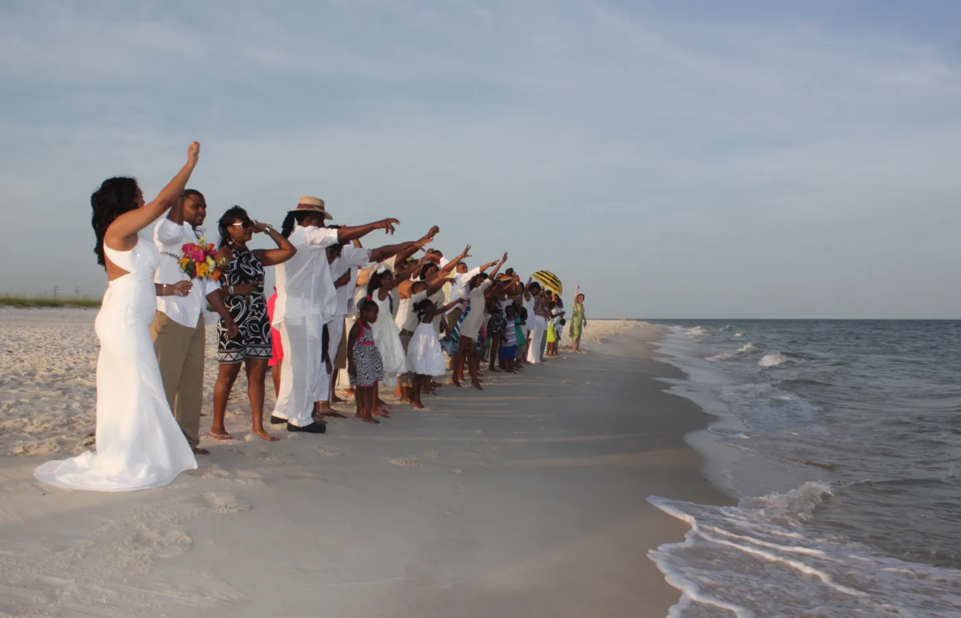 Wedding Beach Side