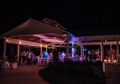 Pavilion during reception