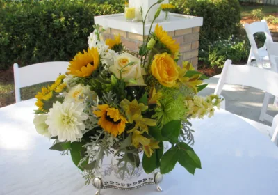 WEDDING RECEPTION TABLE DECORATIONS