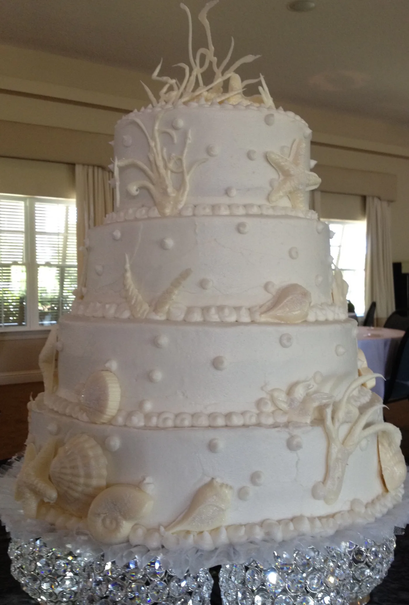 Wedding Cake Beach Theme