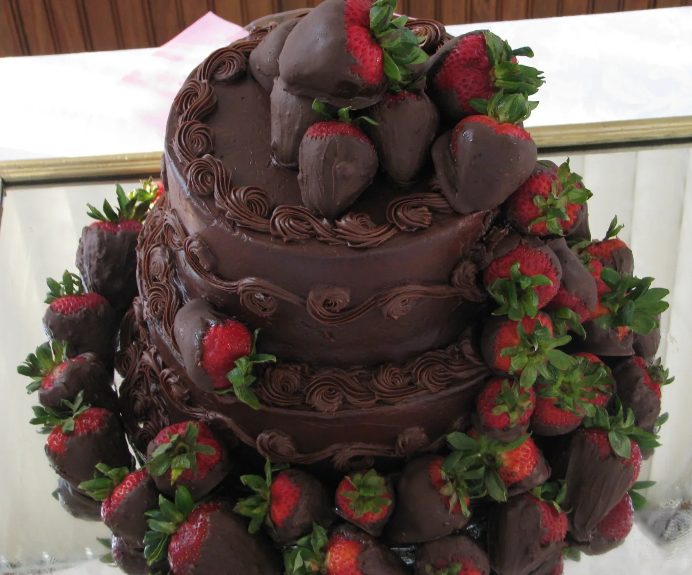 Chocolate Groom's Cake