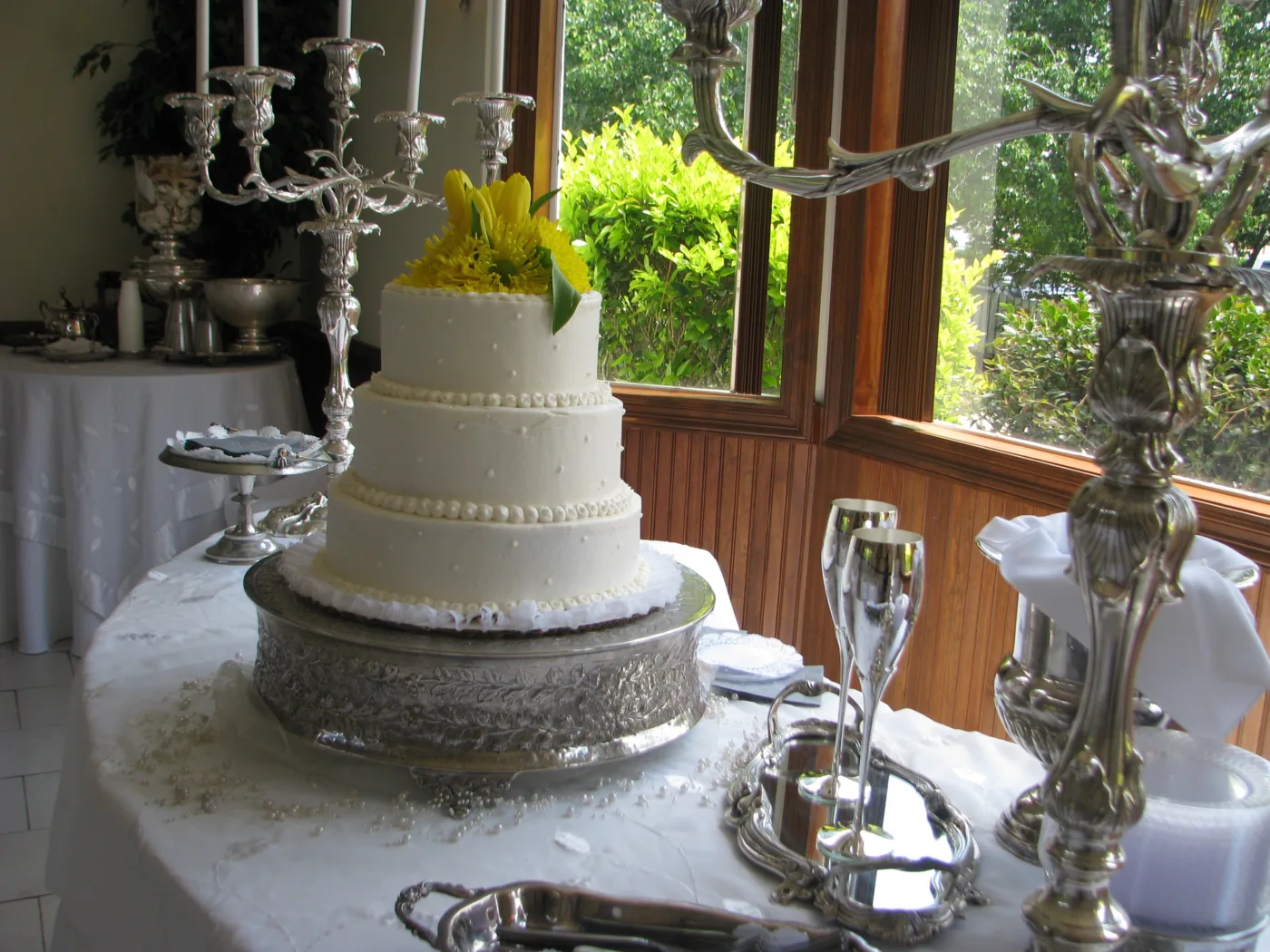 Spring Wedding Cake