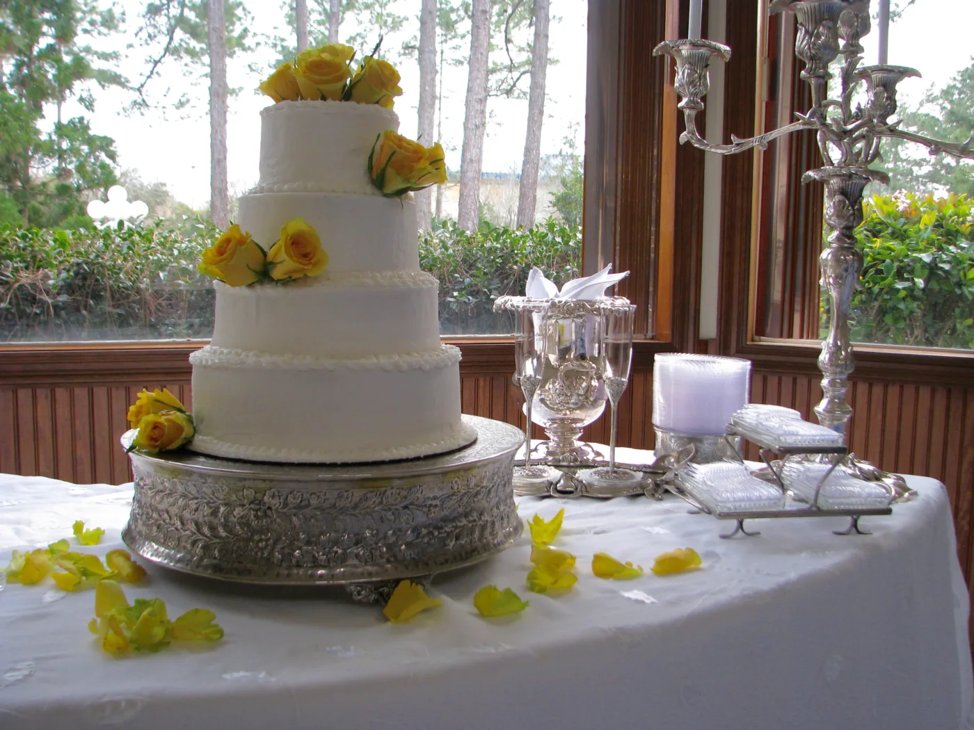 Gulf Shores Wedding Chapel Cake