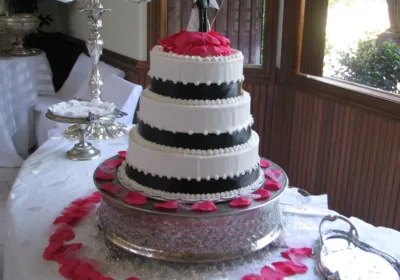 Classy Bride's Cake