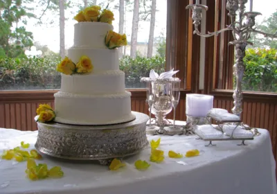 Gulf Shores Wedding Chapel Cake